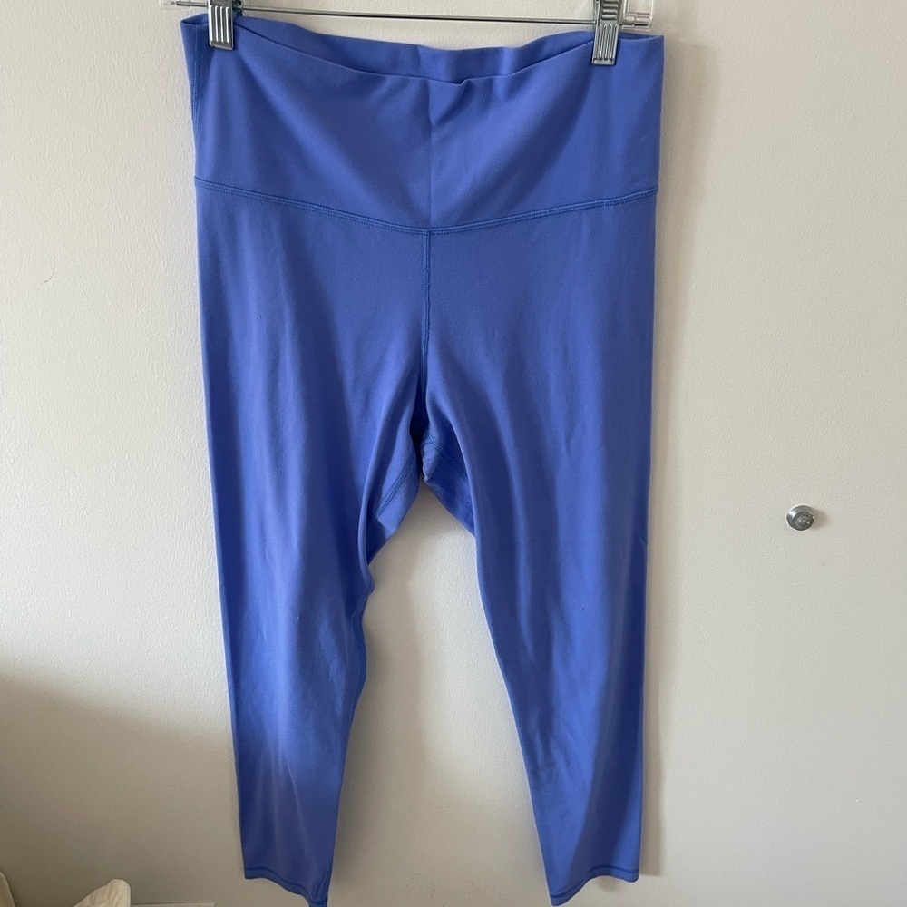 TNA Blue/ Purple High-Waisted Leggings Butter